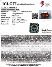 9.40/CT Natural Govt. Lab Certified Ceylonese Gomed-(1221)